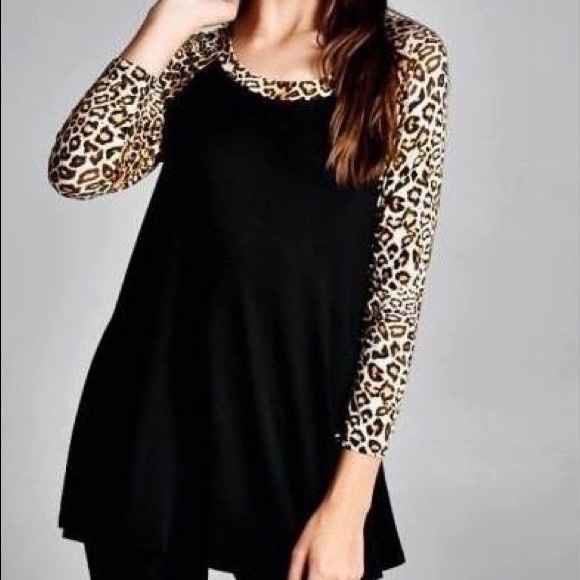 Cheetah Raglan