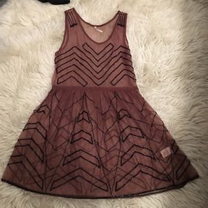 Free people embroidered slip