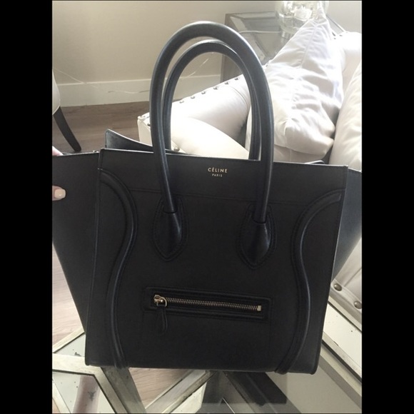 Celine Handbags - Authentic Celine Luggage Bag Mini
