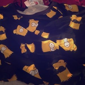 Bart Simpson crop top