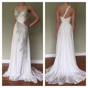 Sherri Hill custom evening gown