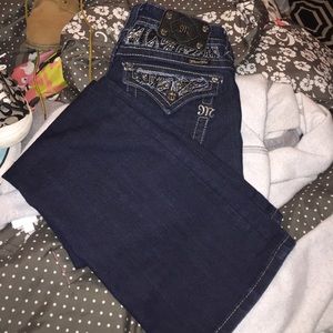 Buckle Miss Me jeans boot cut dark wash