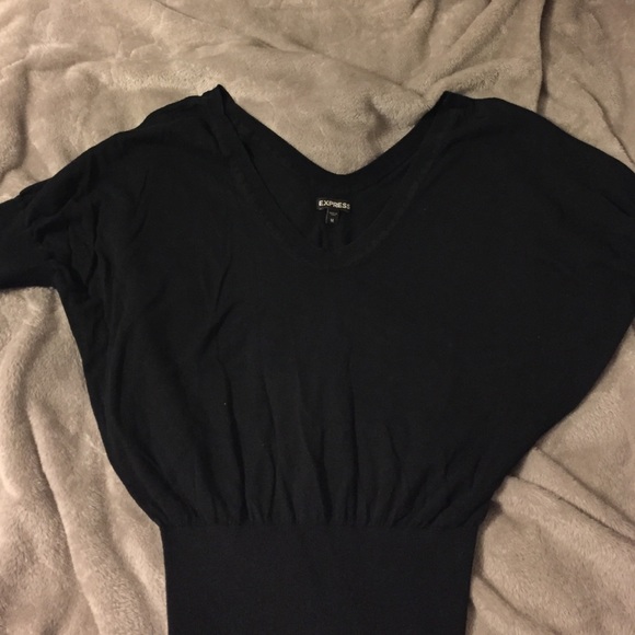Black express top
