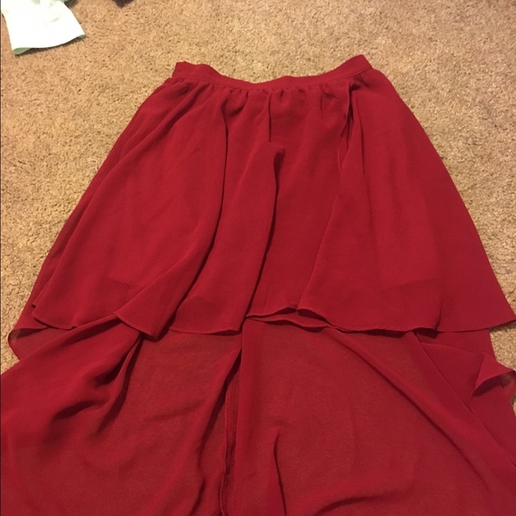 Skirt high low