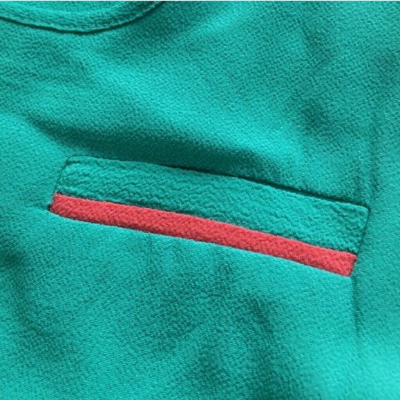 NWT Great Turquoise with pink pocket accent tank - Picture 2 of 2