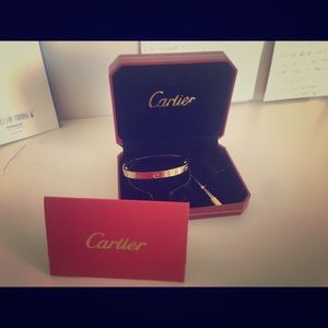 Authentic Cartier Yellow Gold Love Bracelet