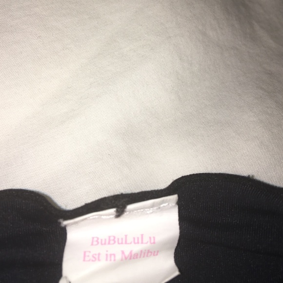 Black mini cheeky bikini bottoms - Picture 3 of 4