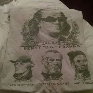 Gangster presidents guy t-shirt