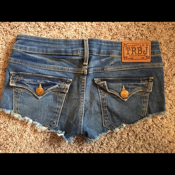 True Religion Jean Shorts. Size 24