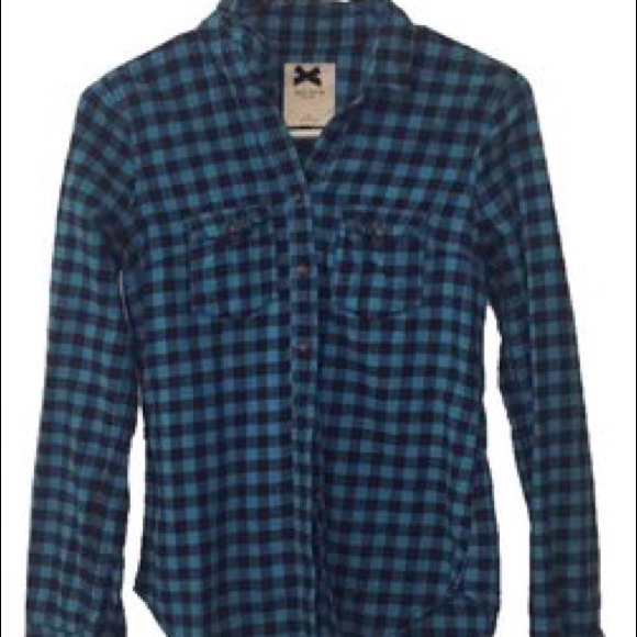 Gilly Hicks plaid worn once