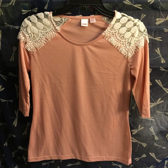 Rose lace top