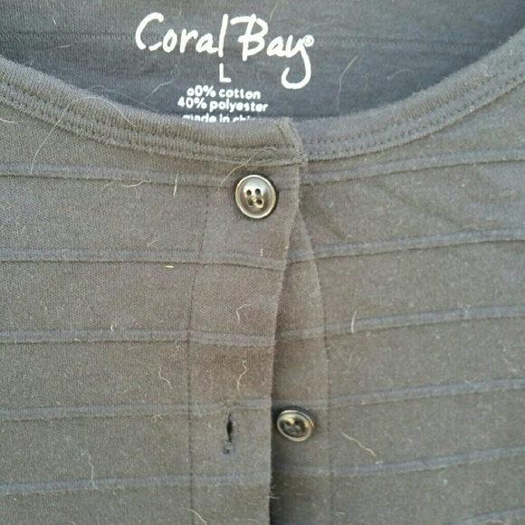 NWT Coral Bay Horizontally Wide-Ribbed Cardigan - Picture 3 of 4