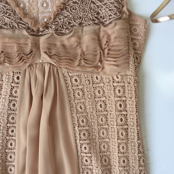 Marciano Pink Crochet Dress - Picture 6 of 7