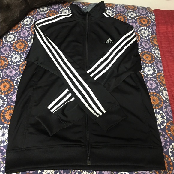 Adidas Three Stripe Track Jacket