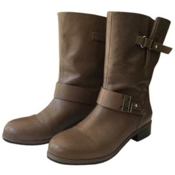 Rachel Roy Taupe Boots - Picture 3 of 3