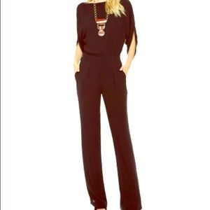 NWT Diane Van Furstenberg black jumpsuit