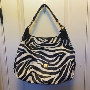 Dooney & Bourke zebra print handbag