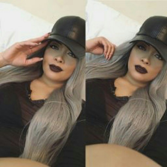 Black Root Ombre Lacefront  Wig 22-26 inches!! main image 4