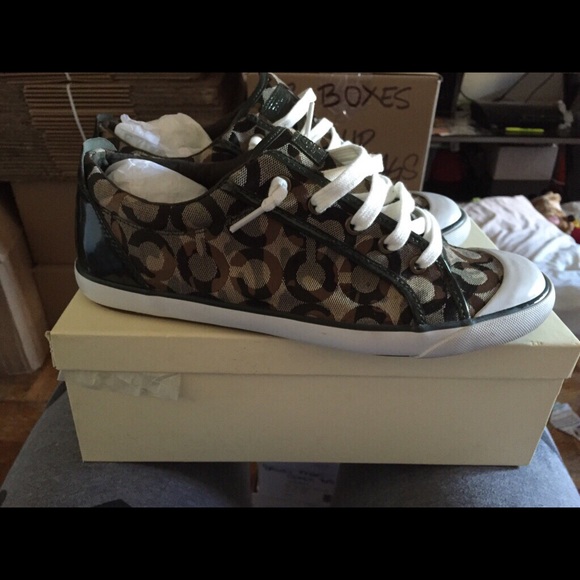 coach camouflage sneakers