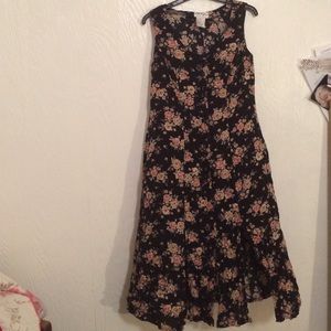 90's Grunge floral dress