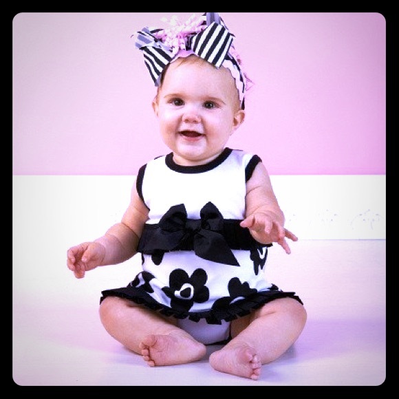 Pleated Ruffle All In One Dress by Mud Pie 🎀