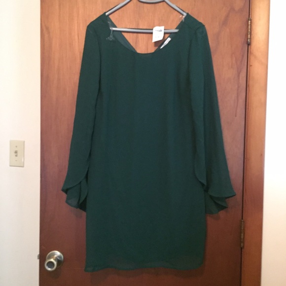 Charlotte Russe Flutter Sleeve Dress