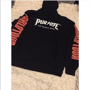 Justin Bieber Purpose Tour Hoodie | read below
