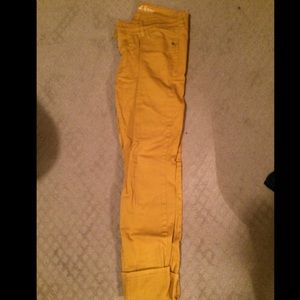 Old Navy Yellow Jeans