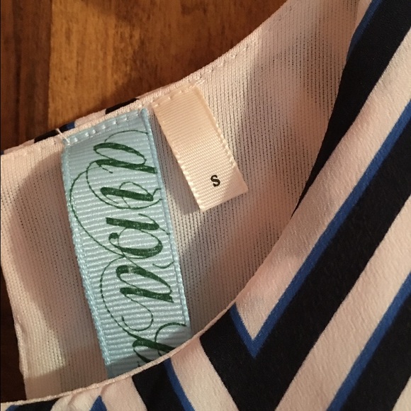 Francesca's Chevron Print Dress - Picture 2 of 2