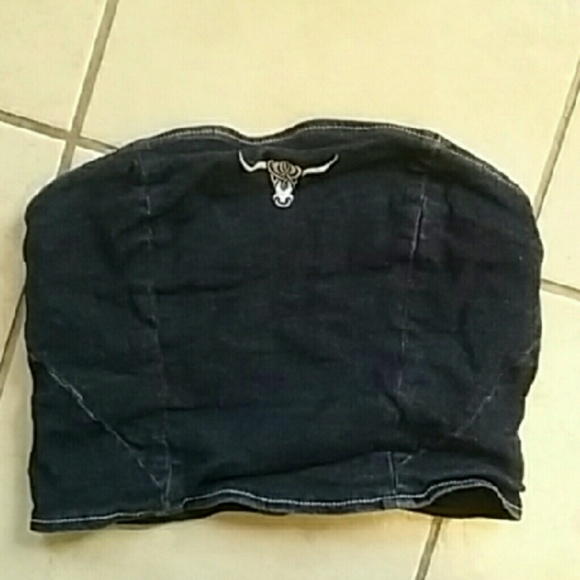 Vintage Sergio valente Jean tube top