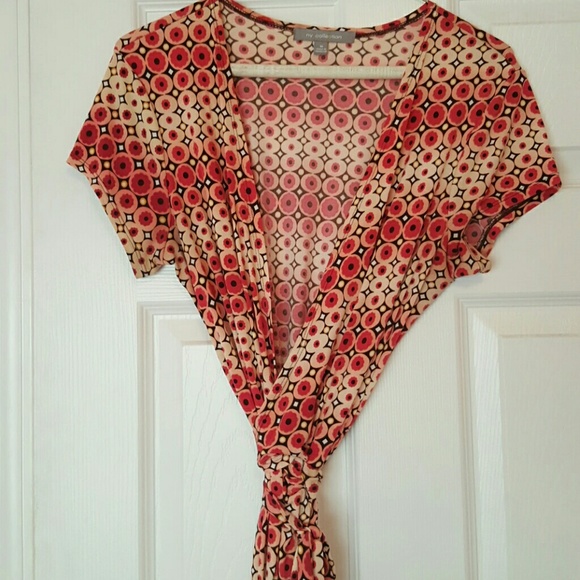 NY Collection wrap dress