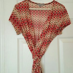 NY Collection wrap dress