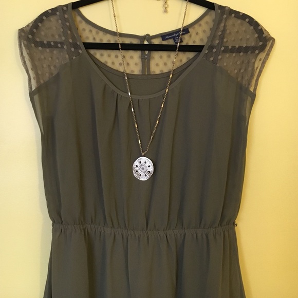 American Eagle army green dress