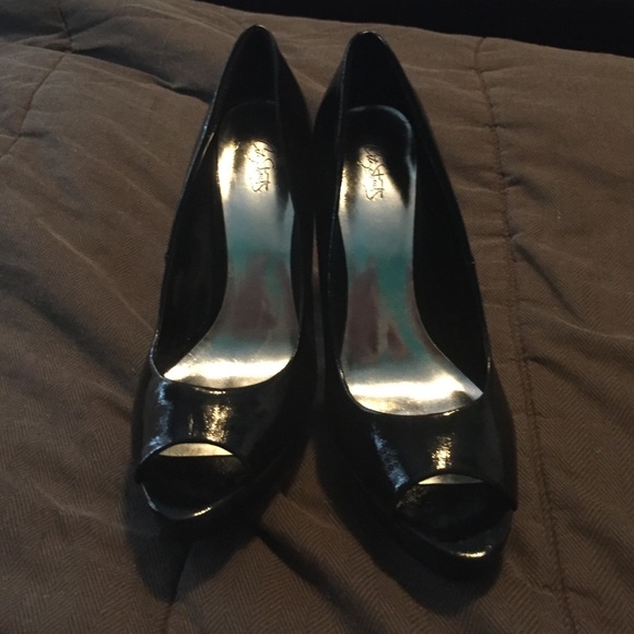 Black high heels