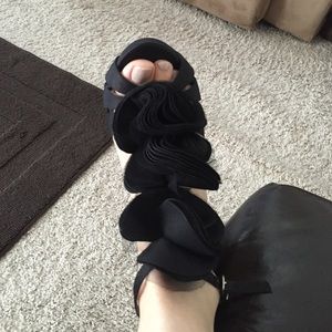 Audrey Brooke Black Heels