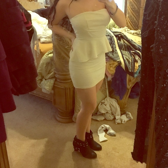 Charolette Russe Strapless dress