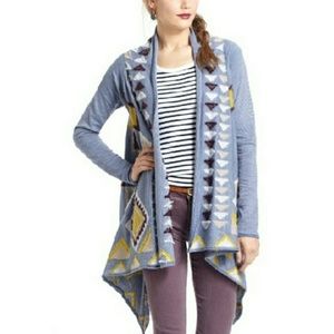 Aztec Anthropologie Cardigan - Small