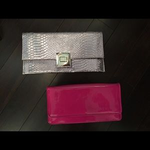 TWO Aldo Clutches