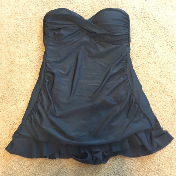 New Kenneth Cole black one piece swimsuit