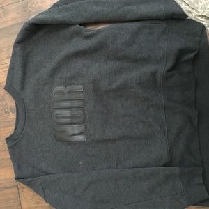 Madewell "noir" sweatshirt