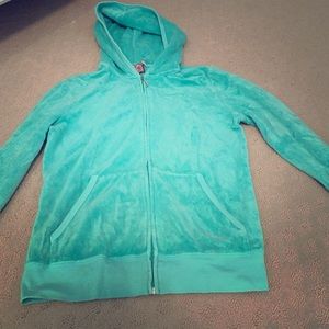 juicy Couture terry cloth zipup