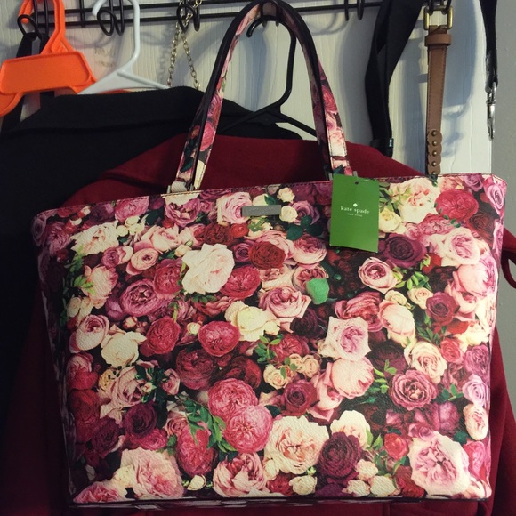 NWT Kate Spade Rose tote