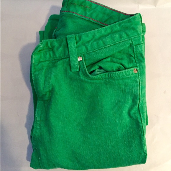 Kate Spade Green Jeans