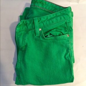 Kate Spade Green Jeans