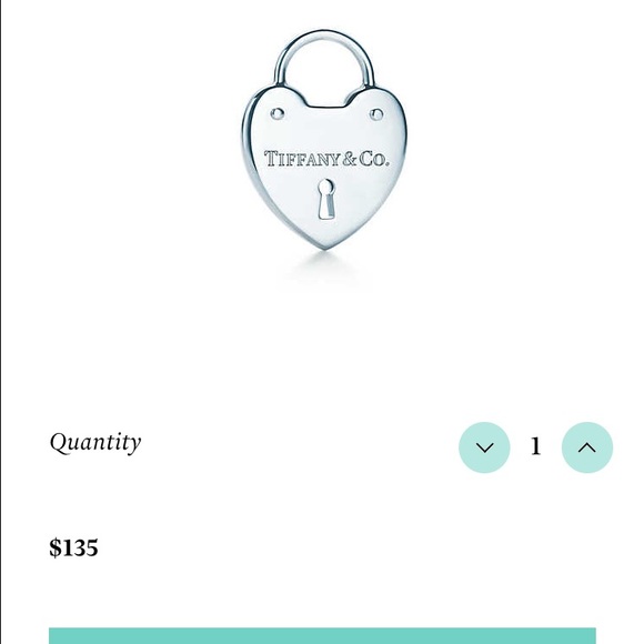 Tiffany and Co Heart Charm