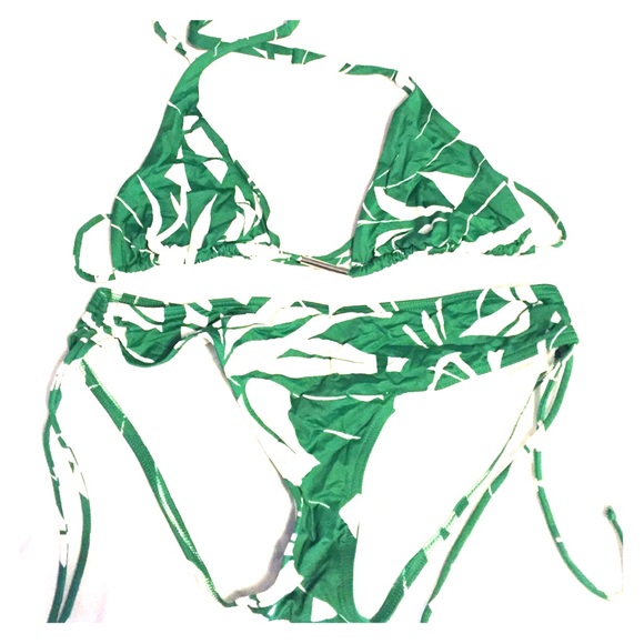Victoria Secret leaf pattern bikini