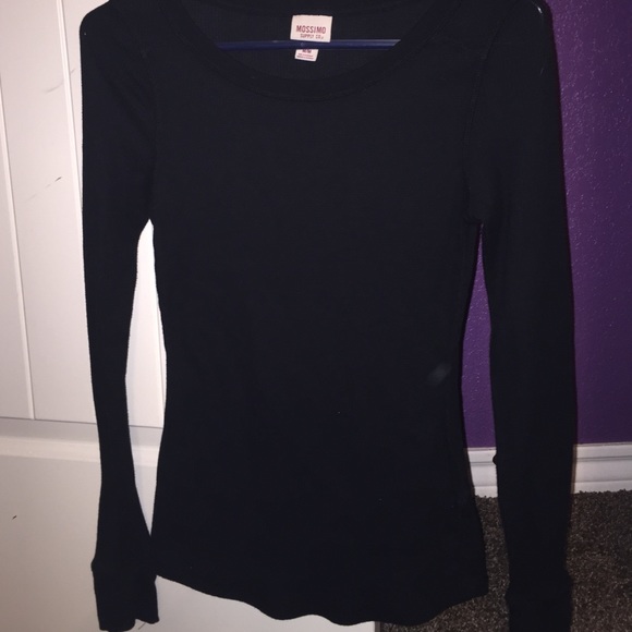 Slim black Mossimo long sleeve