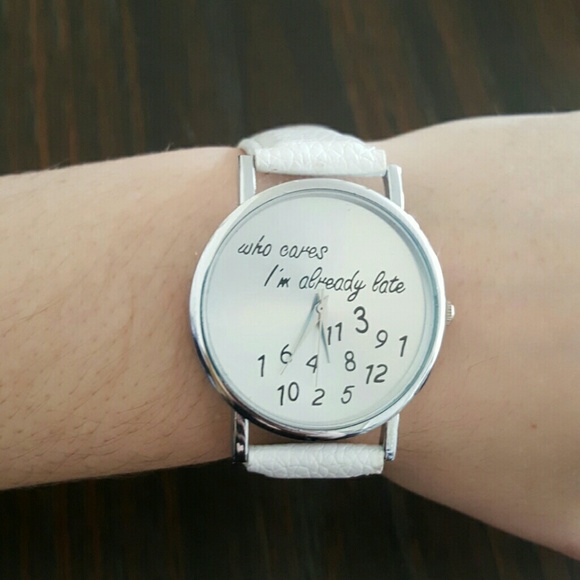 Already Late Watch (White) - Picture 4 of 4