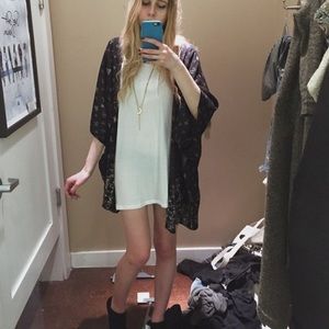 Brandy Melville White Luana Tee Shirt Dress