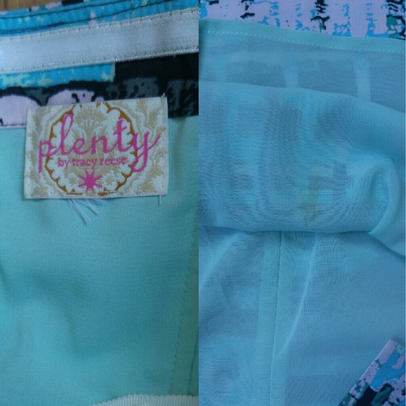 Plenty by Tracy Reese Printed Strapless Dress - Picture 4 of 4